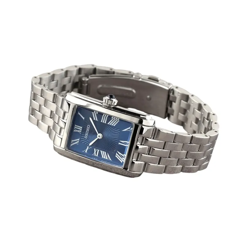 Seiko Essentials Blue Dial Ladies Watch- SWR085